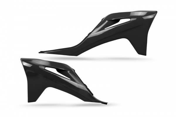 Radiator Covers black for Gas Gas MC 125 - MC 250 - EC 250 - EC 300 - MC 250F - EX 250 - EC 250F - EX 250F - EX 300 - MC 350...